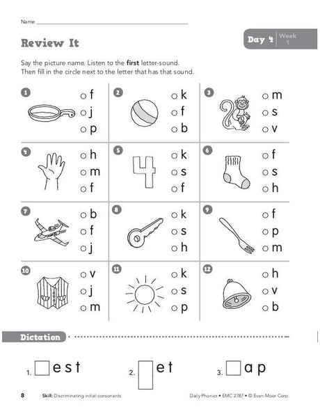 Daily Phonics, Grade 1