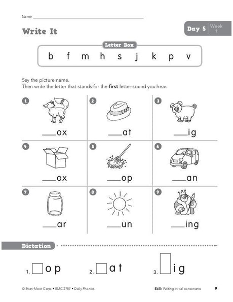 Daily Phonics, Grade 1