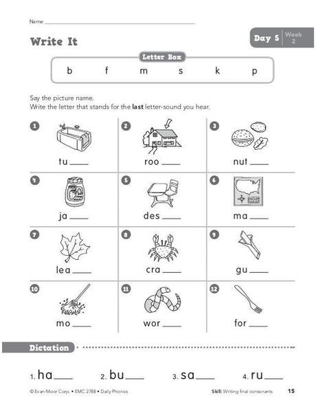 Daily Phonics, Grade 2
