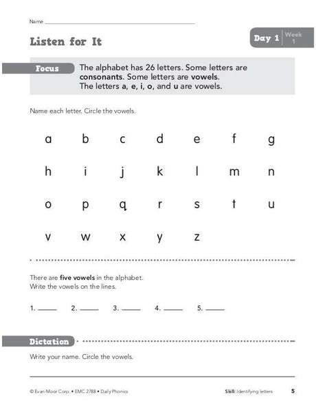Daily Phonics, Grade 2