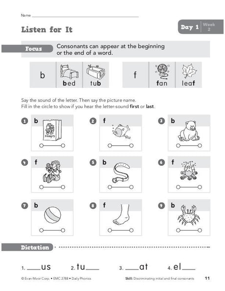 Daily Phonics, Grade 2