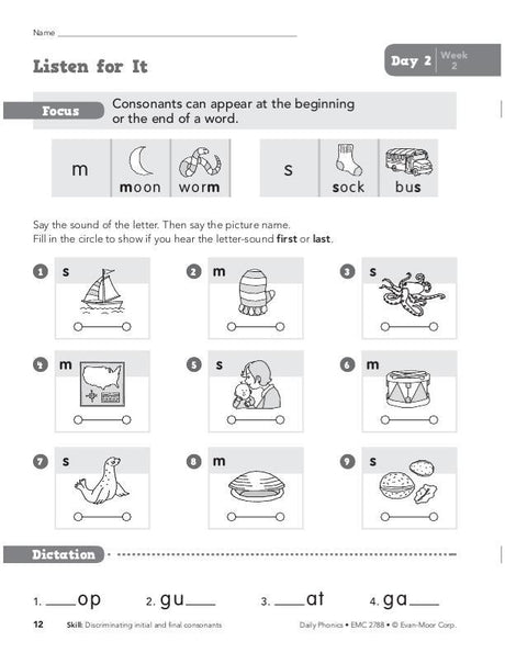 Daily Phonics, Grade 2