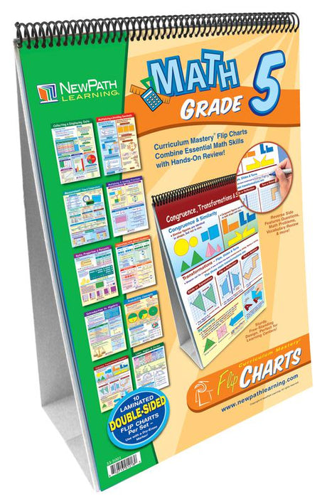 Math Flip Chart Set Gr 5