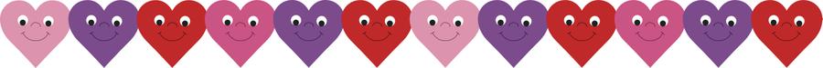 Happy Hearts Bulletin Board Border