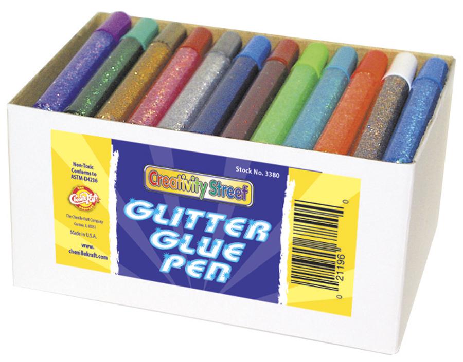 Glitter Glue Pens Classpack - 72 Pieces