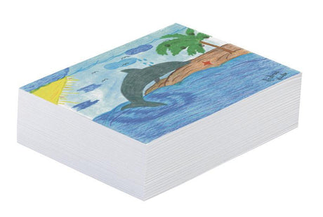 Newsprint Paper, 9″ x 12″ White