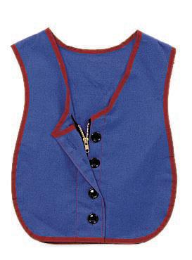 Manual Dexterity Vest, Button Zipper Vest