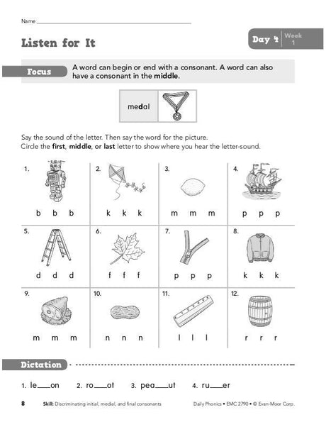 Daily Phonics, Grade 4-6+