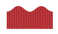 Bordette® Decorative Bulletin Board Border, Flame Red