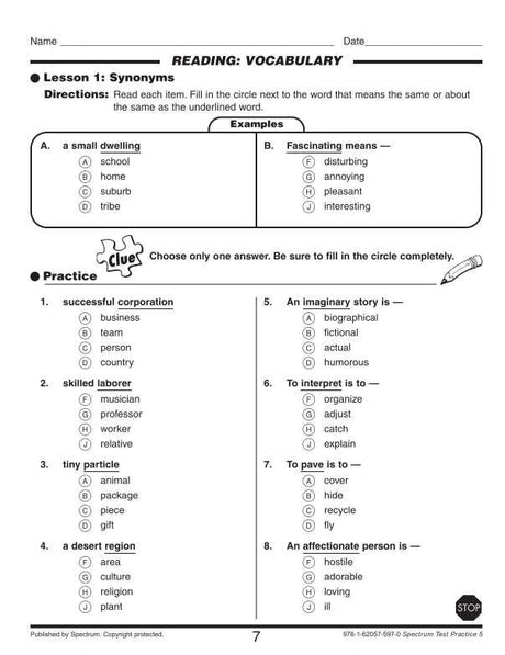 Test Practice Workbook, Gr 5
