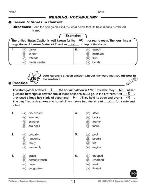 Test Practice Workbook, Gr 5