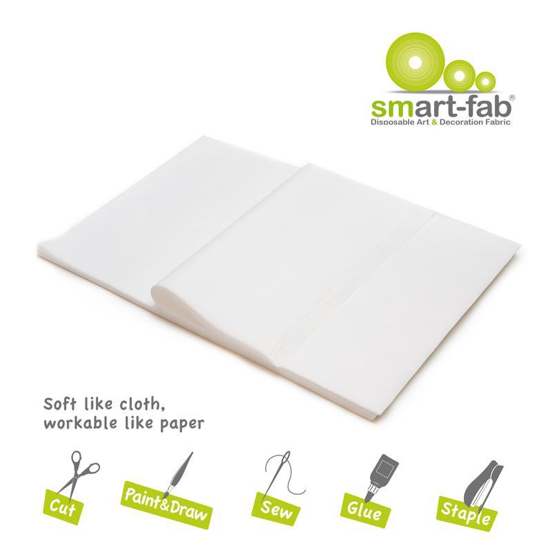 Smart Fab Cut Sheets 12 x 18 White 