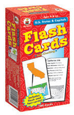 U.S. States & Capitals Flash Cards