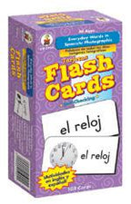Everyday Words in Spanish: Photographic Flash Cards