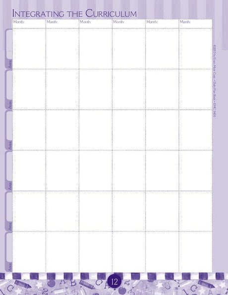 Daily Plan Book: School Days