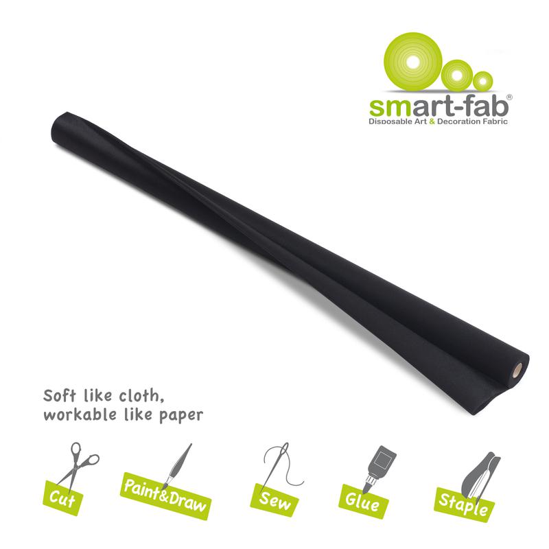 Smart-Fab® Black Fabric, 48" x 40' Roll