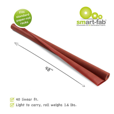 Smart-Fab® Brown Fabric, 48" x 40' Roll