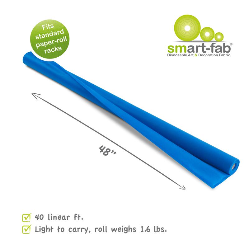 Smart-Fab® Blue Fabric, 48" x 40' Roll