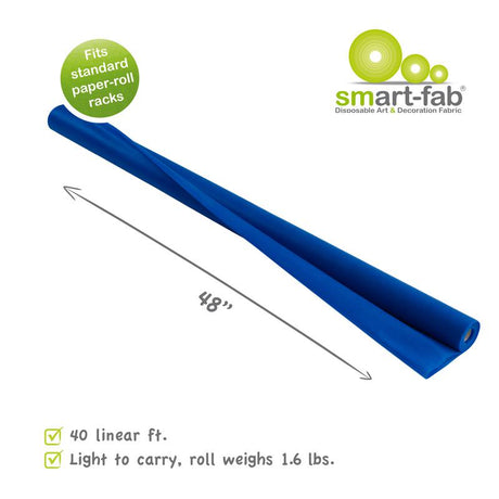 Smart-Fab® Dark Blue Fabric, 48" x 40' Roll
