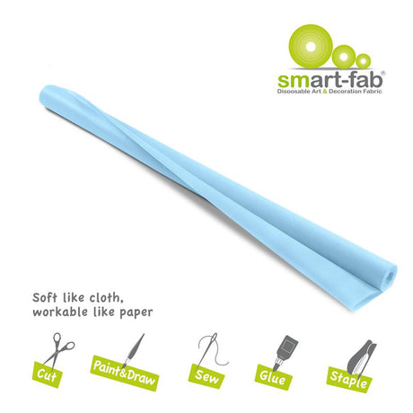 Smart-Fab® Sky Blue Fabric, 48" x 40' Roll