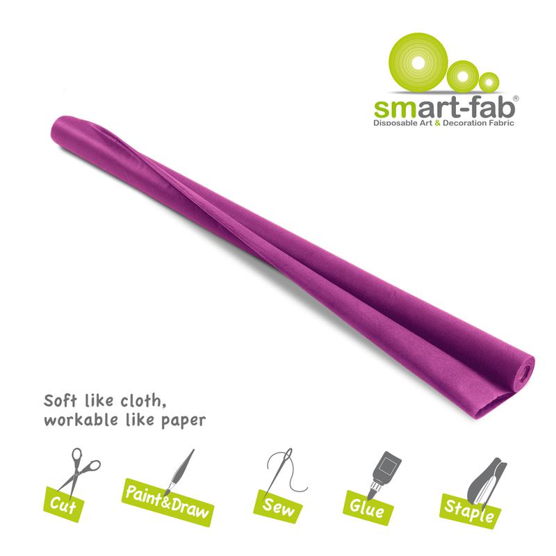 Smart-Fab® Dark Purple Fabric, 48" x 40' Roll