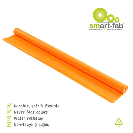 Smart-Fab® Orange Fabric, 48" x 40' Roll