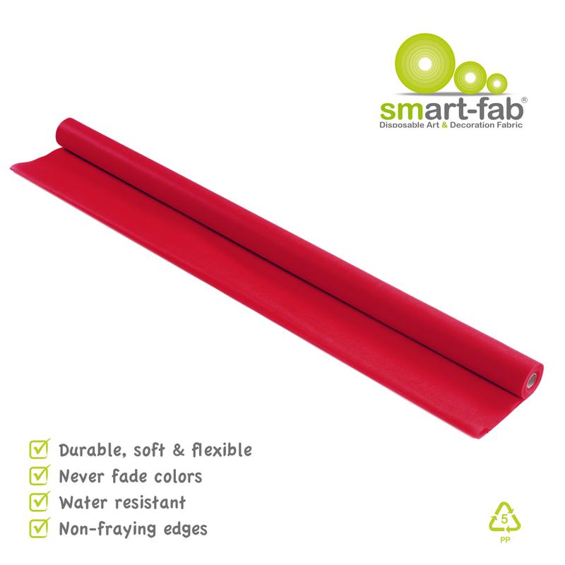 Smart-Fab® Cranberry Fabric, 48" x 40' Roll