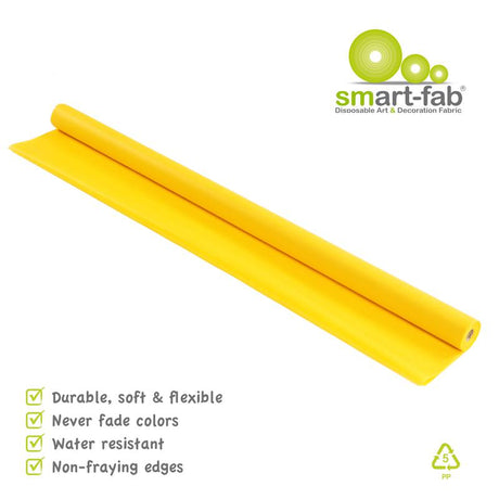 Smart-Fab® Yellow Fabric, 48" x 40' Roll