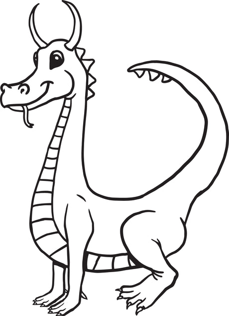 Dragon Coloring Page