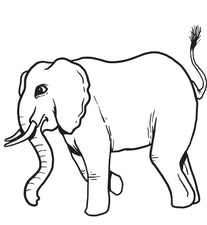 Elephant Coloring Page