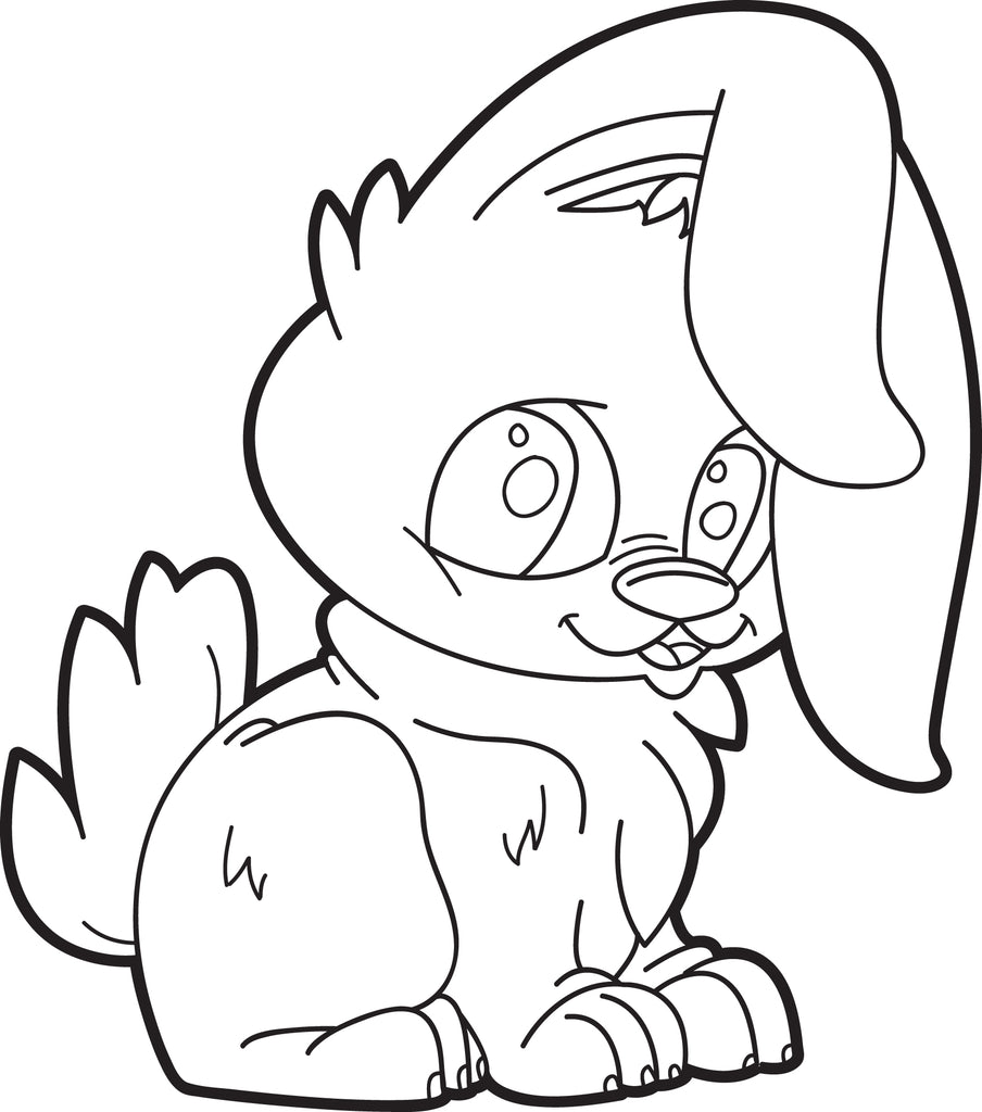 Rabbit Coloring Page