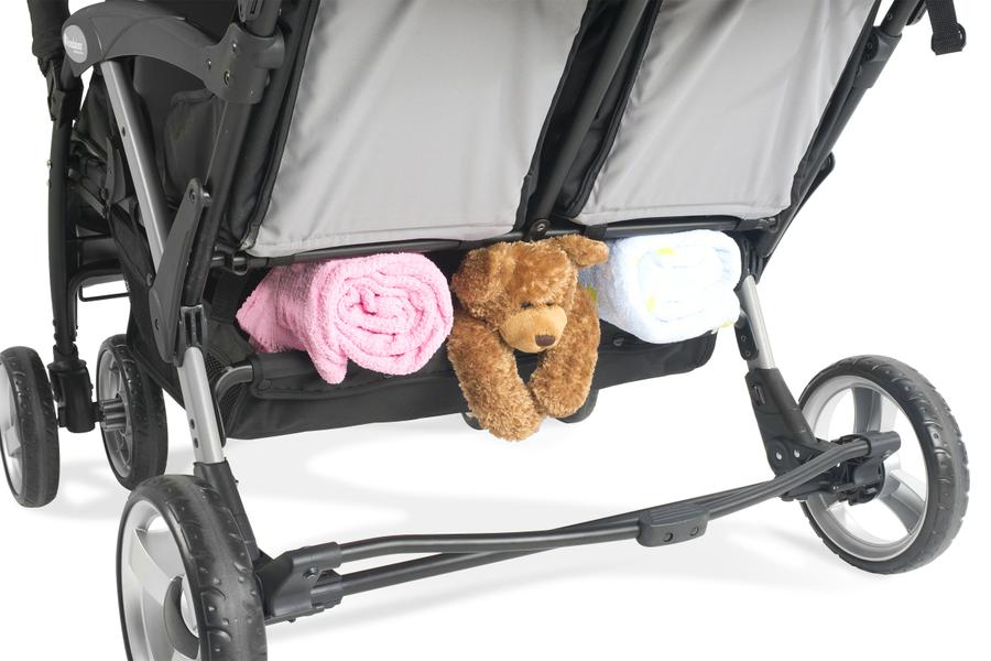 city mini double stroller orange and grey Foundations® Quad Sport™ Splash Folding Stroller, Orange
