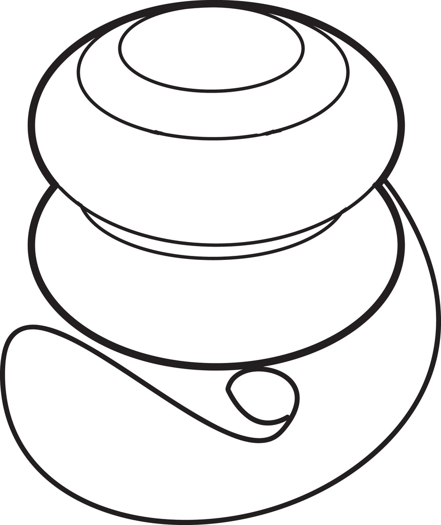 Yo-Yo Coloring Page