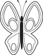 Butterfly Coloring Page #4