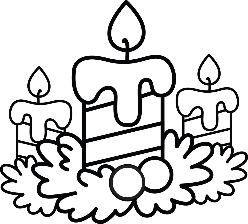 Printable Christmas Candles Coloring Page for Kids #2 – SupplyMe printable-christmas-candles-coloring-page-for-kids-2-supplyme