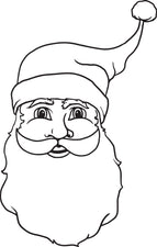 FREE Printable Santa Claus Coloring Page for Kids