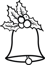 Christmas Bells Coloring Page #2