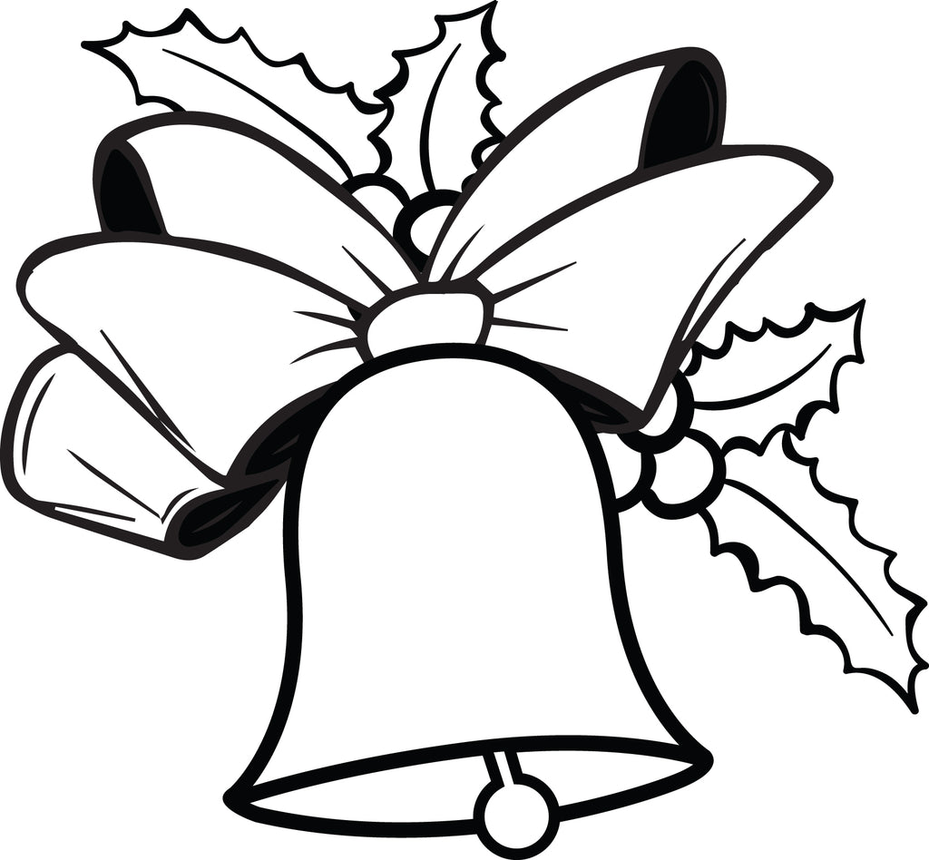 Christmas Bell Coloring Pages christmas-bell-coloring-pages