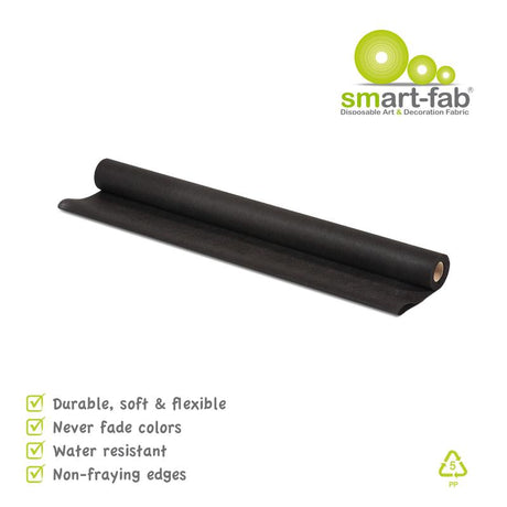Smart-Fab® Black Fabric, 24" x 18' Roll