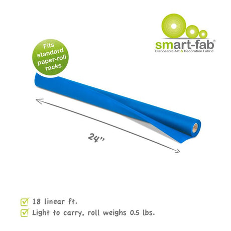 Smart-Fab® Blue Fabric, 24" x 18' Roll