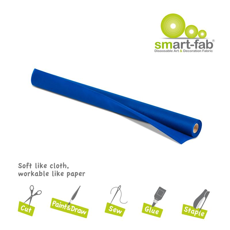 Smart-Fab® Dark Blue Fabric, 24" x 18' Roll