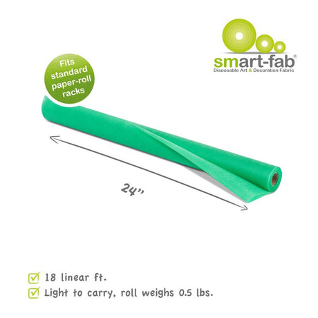 Smart-Fab® Grass Green Fabric, 24" x 18' Roll