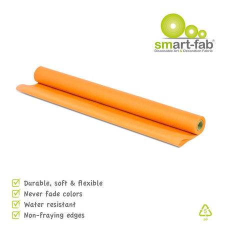 Smart-Fab® Orange Fabric, 24" x 18' Roll