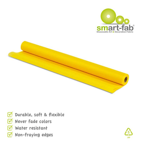 Smart-Fab® Yellow Fabric, 24" x 18' Roll