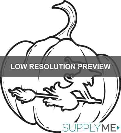 Printable Pumpkin Coloring Page for Kids #4