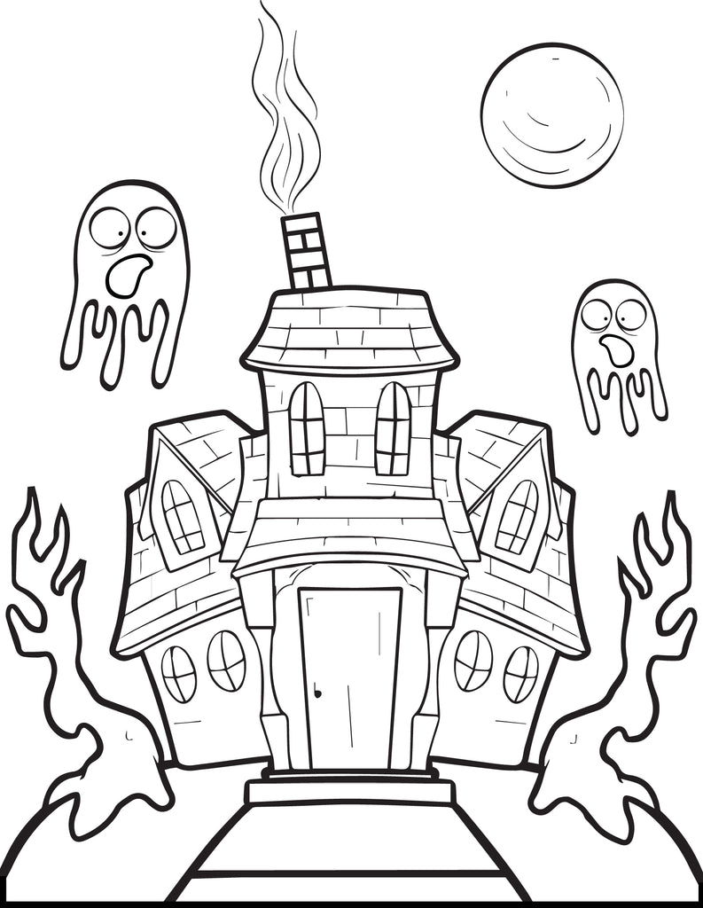 Doll House Coloring Book - Free Play & No Download