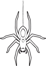 FREE Printable Halloween Spider Coloring Page for Kids