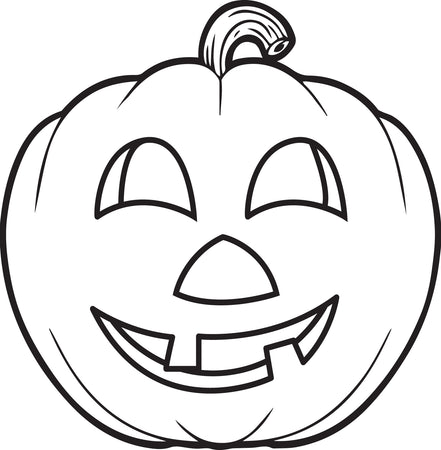 Halloween Pumpkin Coloring Paper Coloring Book for Kids 