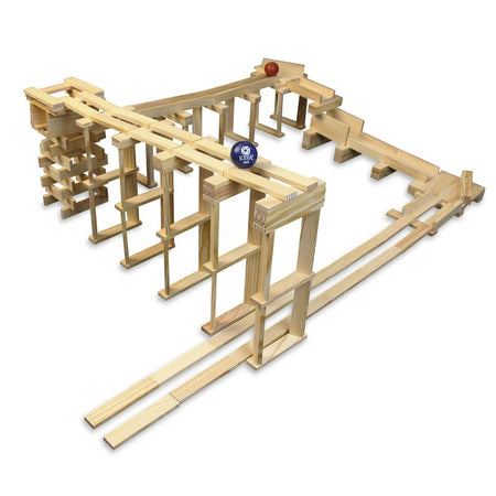 Keva Brain Builders | Gioco Di Costruzione E Ingegneria In Legno | 40 Sfide