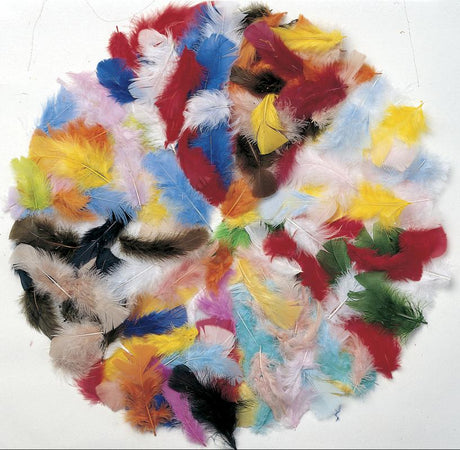Feathers - Bright Hues - 325 Pieces